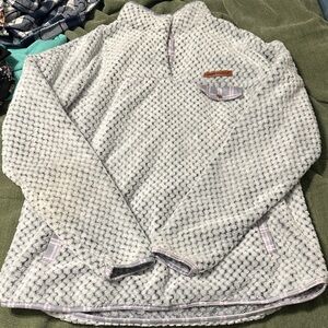 Simply Southern Gray Textured Pullover